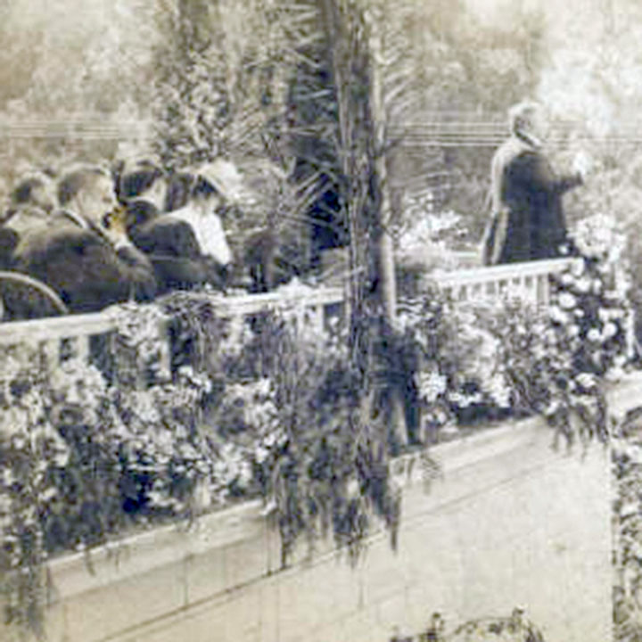 President William McKinley in Redlands.